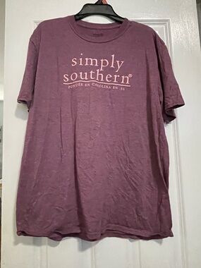 Simply Southern Women’s Mauve Short Sleeve Logo Tee